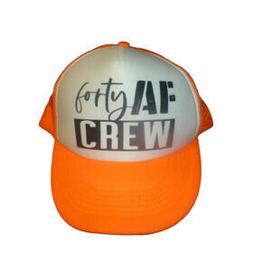 Vintage  Adjustable Snapback Cap Hat Cobra‎ Forty AF Crew OS